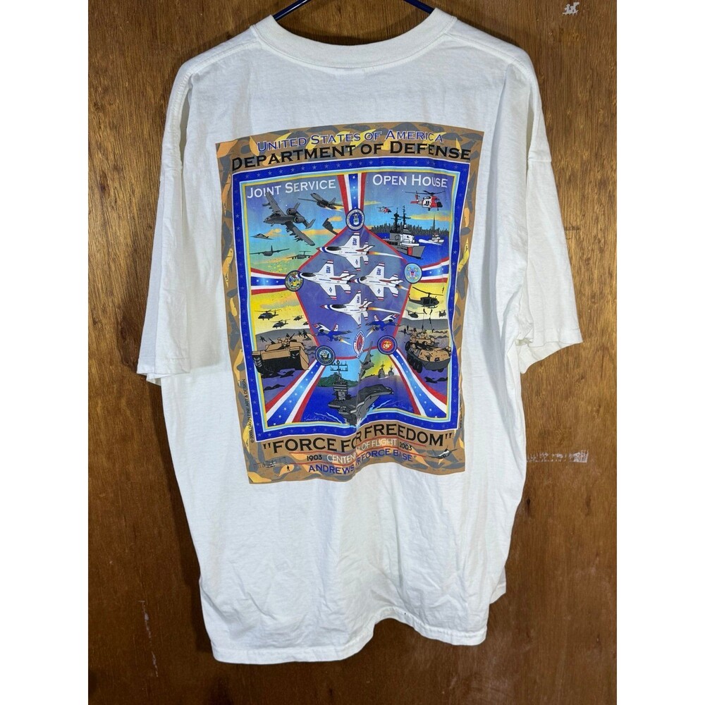 2003 Department Of Defense Andrews Air Force Base Open House Shirt XL - Picture 6 of 10